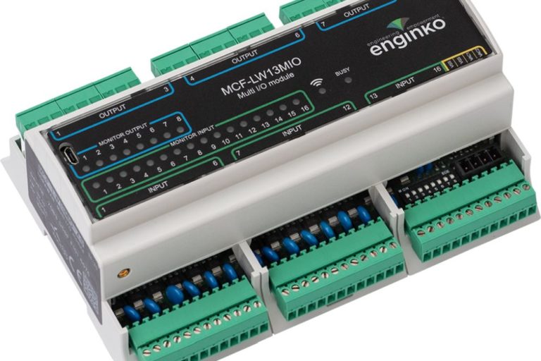MCF-LW13MIO LoRaWAN Remote I/O Modul von Enginko mcf88