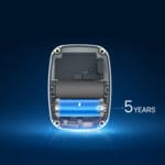 Batteriefach des EM300-TH LoRaWAN Temperatur und Luftfeuchtigkeit Sensor von Milesight