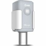Gedrehte Ansicht des EM500-CO2 Outdoor LoRaWAN CO2 Sensor von Milesight