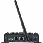 Front Ansicht des WISE-6610 V2 industriellen LoRaWAN Gateway von Advantech